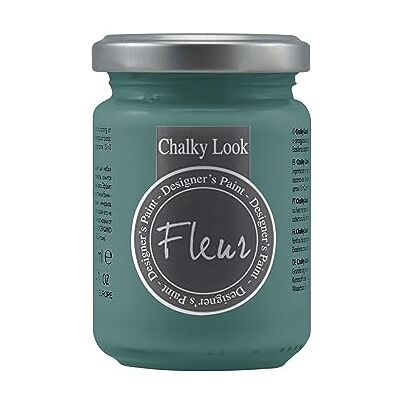 FLEUR DESIGNER'S PAINT Fleur Paint 12089 – farba mineralna (na bazie wody, 130 ml kolor Vanity Blue FLEUR DESIGNER'S PAINT Fleur Paint 12089 – farba mineralna (na bazie wody, 130 ml kolor Vanity Blue