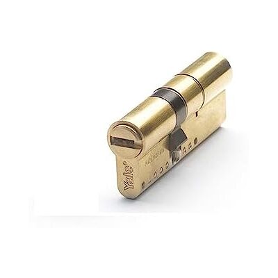 Yale , YL63030LTDE cylinder bezpieczeństwa, YL6 DS, podwójne złącze, długa krzywka, klucz, mosiądz, 30 x 30 mm Yale , YL63030LTDE cylinder bezpieczeństwa, YL6 DS, podwójne złącze, długa krzywka, klucz, mosiądz, 30 x 30 mm