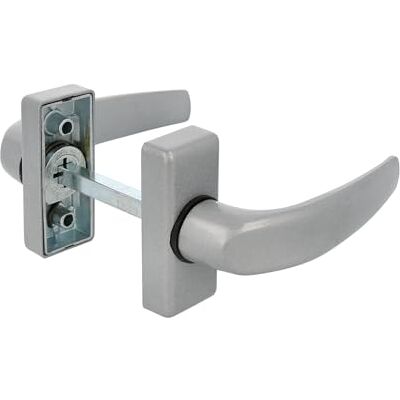 Amig Klamka do rozety drzwi Mod DELTA 121 x 72 mm 8 mm kwadrat Stylowa i prosta konstrukcja Ergonomiczny uchwyt do uchwytu Srebrne aluminium Amig Klamka do rozety drzwi Mod DELTA 121 x 72 mm 8 mm kwadrat Stylowa i prosta konstrukcja Ergonomiczny uchwyt do uchwytu Srebrne aluminium