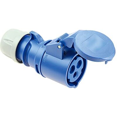 PRENDELUZ Podstawa cetac, podstawa do połączeń 2p+T 16A, baza lotnicza cetac ip44, niebieski, 250V PRENDELUZ Podstawa cetac, podstawa do połączeń 2p+T 16A, baza lotnicza cetac ip44, niebieski, 250V