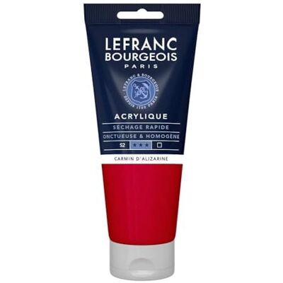 Justchee Lefranc Bourgeois 300344 Drobna farba akrylowa Alizarin Carmine - Farba akrylowa Justchee Lefranc Bourgeois 300344 Drobna farba akrylowa Alizarin Carmine - Farba akrylowa