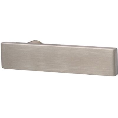 Alpertec 32458330K1 okucie drzwiowe Malibu w kolorze stali nierdzewnej lakierowane, para klamek 8 mm kwadratowe pasujące do płaskich długich szyld i pary rdzy Alpertec 32458330K1 okucie drzwiowe Malibu w kolorze stali nierdzewnej lakierowane, para klamek 8 mm kwadratowe pasujące do płaskich długich szyld i pary rdzy