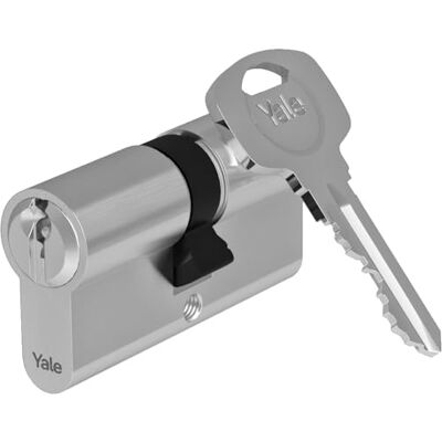 Yale 105023040002201 cylinder bezpieczeństwa niklowany 35 x 35 mm długie krzywki seria 500 Yale 105023040002201 cylinder bezpieczeństwa niklowany 35 x 35 mm długie krzywki seria 500