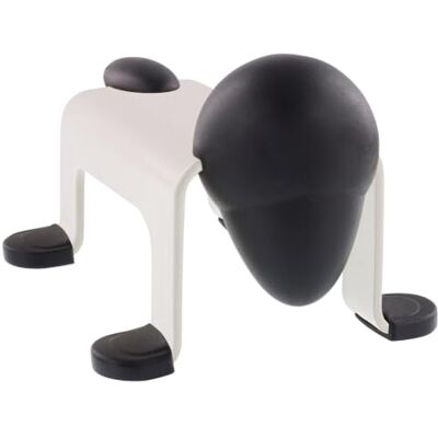 WAGNER podłogowy stoper do drzwi DOG DOOR STOP – 105 x 70 x 60 mm, biały, do postawienia, powlekany stalą przemysłową, odbojniki i nóżki z czarnej gumy – 15520501 WAGNER podłogowy stoper do drzwi DOG DOOR STOP – 105 x 70 x 60 mm, biały, do postawienia, powlekany stalą przemysłową, odbojniki i nóżki z czarnej gumy – 15520501