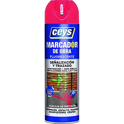 ceys Marker w sprayu do prac Kolor czerwony ceys Marker w sprayu do prac Kolor czerwony