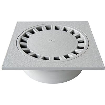 First Plast chpvc25g-y pokrywa szybu syfonato z PCW, szara, 250 x 250 mm First Plast chpvc25g-y pokrywa szybu syfonato z PCW, szara, 250 x 250 mm