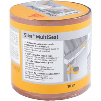 Sika Taśma uszczelniająca MultiSeal Terracota 10m x 100mm Samoprzylepna taśma bitumiczna Odporna na UV Łatwa aplikacja Do uszczelnień i napraw Sika Taśma uszczelniająca MultiSeal Terracota 10m x 100mm Samoprzylepna taśma bitumiczna Odporna na UV Łatwa aplikacja Do uszczelnień i napraw