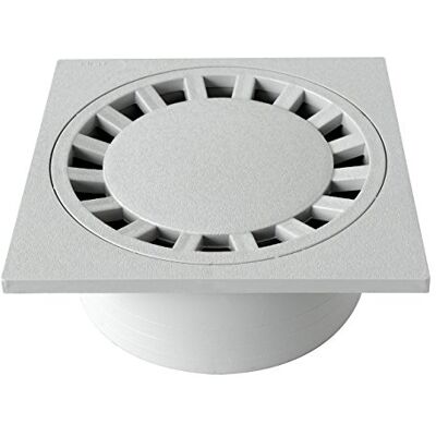 First Plast chpvc20g-y pokrywa szybu sifonato z PCW, szara, 200 x 200 mm First Plast chpvc20g-y pokrywa szybu sifonato z PCW, szara, 200 x 200 mm