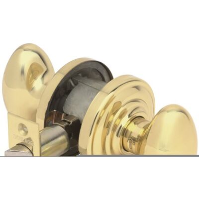 SCHLAGE Gałka prywatności Siena, Andover Rose, jasny mosiądz SCHLAGE Gałka prywatności Siena, Andover Rose, jasny mosiądz