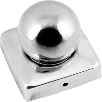 Connex HV4322 zatyczki na słupki NIRO 70 x 70 mm z kulką Connex HV4322 zatyczki na słupki NIRO 70 x 70 mm z kulką