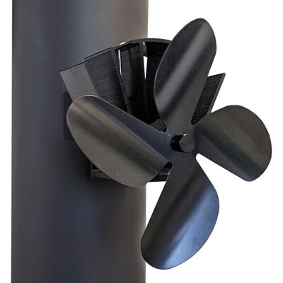 FIREFIX Wentylator piecowy 2100/2, 4-skrzydłowy, do rury dymowej, magnetyczny FIREFIX Wentylator piecowy 2100/2, 4-skrzydłowy, do rury dymowej, magnetyczny