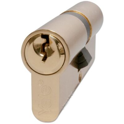 Yale B-ED4545-PB Mosiężny Euro Cylinder - Standard Bezpieczeństwa - 3 Klucze Yale B-ED4545-PB Mosiężny Euro Cylinder - Standard Bezpieczeństwa - 3 Klucze
