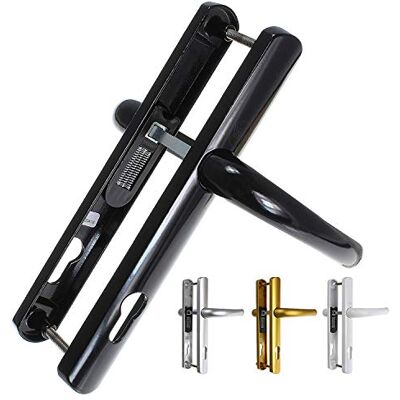Yale P-Y2G-SSLL-BL Uchwyt drzwiowy górny, standardowe bezpieczeństwo, środek 92 mm, odległość otworów montażowych 215 mm, do drzwi PVCu, czarny, pakowany Visi Yale P-Y2G-SSLL-BL Uchwyt drzwiowy górny, standardowe bezpieczeństwo, środek 92 mm, odległość otworów montażowych 215 mm, do drzwi PVCu, czarny, pakowany Visi