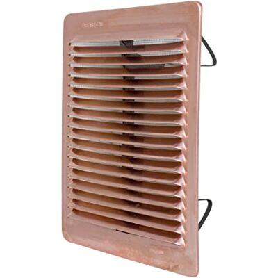 La Ventilazione LAMR2323RA kwadratowa kratka wentylacyjna z siatką i sprężynami, miedź, 228 x 228 mm La Ventilazione LAMR2323RA kwadratowa kratka wentylacyjna z siatką i sprężynami, miedź, 228 x 228 mm