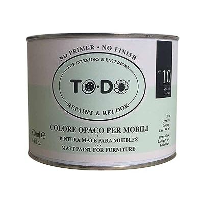 TO-DO Farba do mebli 500 ml nr 10 Sugar, zielona TO-DO Farba do mebli 500 ml nr 10 Sugar, zielona