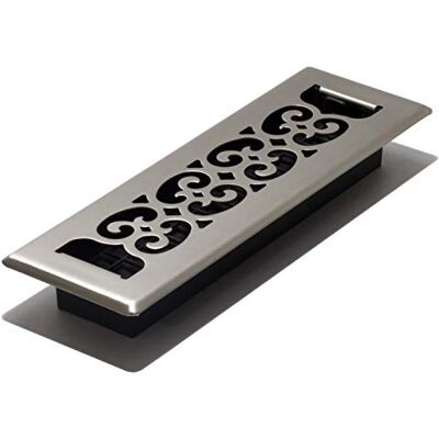 Decor Grates SPH210-NKL Ruszt podłogowy, 5 x 25,4 cm, szczotkowany nikiel. Decor Grates SPH210-NKL Ruszt podłogowy, 5 x 25,4 cm, szczotkowany nikiel.