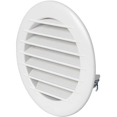 La Ventilazione Wentylacja tet12rb kratka wentylacyjna tworzywo sztuczne estetyka okrągła lampa do zabudowy, średnica 155 mm, biała La Ventilazione Wentylacja tet12rb kratka wentylacyjna tworzywo sztuczne estetyka okrągła lampa do zabudowy, średnica 155 mm, biała