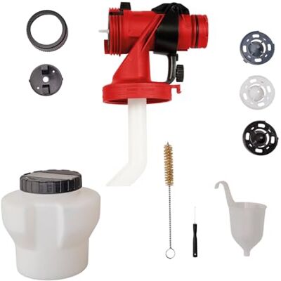 Einhell Oryginalny zestaw do natryskiwania farb (akcesorium do rozpylacza farb, zestaw zawierający zbiornik na farby 1200 ml, 3 dysze, szczotka do czyszczenia, głowica rozpylacza) Einhell Oryginalny zestaw do natryskiwania farb (akcesorium do rozpylacza farb, zestaw zawierający zbiornik na farby 1200 ml, 3 dysze, szczotka do czyszczenia, głowica rozpylacza)