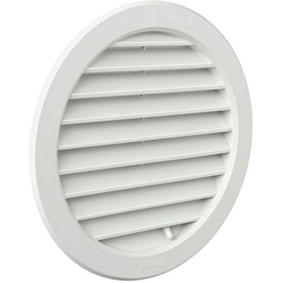 LA VENTILAZIONE T16DRB Kratka wentylacyjna - Średnica 190 mm, Biała - Kratka wentylacyjna LA VENTILAZIONE T16DRB Kratka wentylacyjna - Średnica 190 mm, Biała - Kratka wentylacyjna