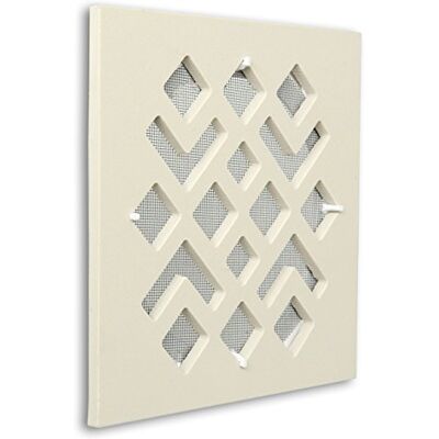 La Ventilazione CERGMSBIX kratka wentylacyjna ceramiczna kamionka biała 200 x 200 mm La Ventilazione CERGMSBIX kratka wentylacyjna ceramiczna kamionka biała 200 x 200 mm