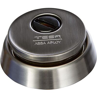 tesa E700L26AI Rozeta Bezpieczeństwa do Zamków Wpuszczanych, Szczotkowana Stal Nierdzewna, Rdzeń 2 x 2 mm ze Stali Laminowanej, Carbonitrowana Osłona Cylindra, Kontrpłyta 4 mm tesa E700L26AI Rozeta Bezpieczeństwa do Zamków Wpuszczanych, Szczotkowana Stal Nierdzewna, Rdzeń 2 x 2 mm ze Stali Laminowanej, Carbonitrowana Osłona Cylindra, Kontrpłyta 4 mm