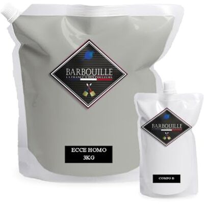 BARBOUILLE BAR-BARBRB250AN1 farba kuchenna i łazienkowa, biała, 3 kg BARBOUILLE BAR-BARBRB250AN1 farba kuchenna i łazienkowa, biała, 3 kg