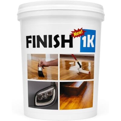 PROCHIMA FINISH 1K matowy, przezroczysty, 1 kg, akrylowe wykończenie na bazie wody VOC Zero, ochrona podłóg z żywicy, idealna do użytku wewnątrz i na zewnątrz cywilnych i komercyjnych PROCHIMA FINISH 1K matowy, przezroczysty, 1 kg, akrylowe wykończenie na bazie wody VOC Zero, ochrona podłóg z żywicy, idealna do użytku wewnątrz i na zewnątrz cywilnych i komercyjnych