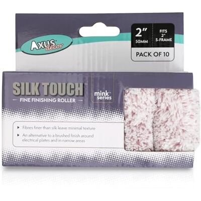 Axus Décor Axus Decor Tuleja wałkowa do malowania, 5 cm, drobniejsze włókno, średnie runo, do projektów profesjonalnych i DIY, nadaje się do gładkich i lekko teksturowanych ścian lub sufitów, kompatybilne z mini Axus Décor Axus Decor Tuleja wałkowa do malowania, 5 cm, drobniejsze włókno, średnie runo, do projektów profesjonalnych i DIY, nadaje się do gładkich i lekko teksturowanych ścian lub sufitów, kompatybilne z mini