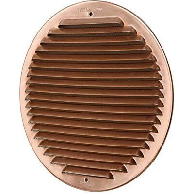 La Ventilazione GRAT200R kratka wentylacyjna okrągła miedź zachodząca na siebie siatka przeciw owadom średnica 230 mm La Ventilazione GRAT200R kratka wentylacyjna okrągła miedź zachodząca na siebie siatka przeciw owadom średnica 230 mm
