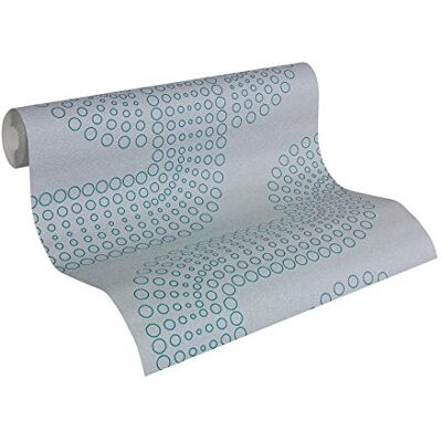 A.S. Création 956532 tapeta na rolkach Dots Path Azzurro tapeta winylowa A.S. Creation Kolekcja Contzen 4 A.S. Création 956532 tapeta na rolkach Dots Path Azzurro tapeta winylowa A.S. Creation Kolekcja Contzen 4