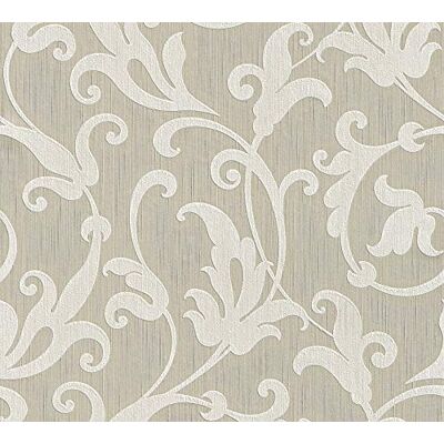 A.S. Création Architects Paper Tapeta tekstylna Tessuto tapeta z ornamentami barokowa 10,05 m x 0,53 m beż metalik Made in Germany 954901 95490-1 A.S. Création Architects Paper Tapeta tekstylna Tessuto tapeta z ornamentami barokowa 10,05 m x 0,53 m beż metalik Made in Germany 954901 95490-1