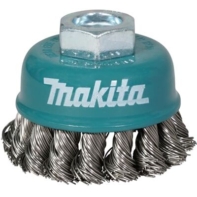 Makita D-77469 Szczotka druciana z kubkiem, wiązana, 65 x M10 Makita D-77469 Szczotka druciana z kubkiem, wiązana, 65 x M10