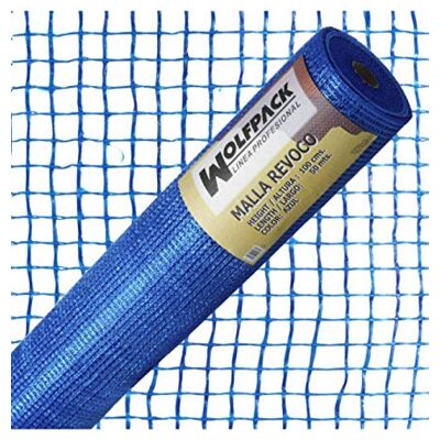 WOLFPACK Kratka do czyszczenia niebieska rolka 50x1m 10x10mm 1202100 WOLFPACK Kratka do czyszczenia niebieska rolka 50x1m 10x10mm 1202100