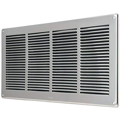 La Ventilazione GIN4424R kratka wentylacyjna prostokątna stal nierdzewna 430 kratka zachodząca na siebie z siatką przeciw owadom wymiary 440 x 240 mm La Ventilazione GIN4424R kratka wentylacyjna prostokątna stal nierdzewna 430 kratka zachodząca na siebie z siatką przeciw owadom wymiary 440 x 240 mm