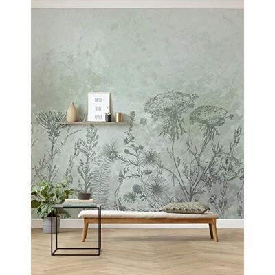 Komar Fototapeta z włókniny Whiff kwiaty, salon, sypialnia, dekoracja, tapeta, wymiary: 300 x 280 cm (szerokość x wysokość) 6 pasów szerokość wstęgi 50 cm Komar Fototapeta z włókniny Whiff kwiaty, salon, sypialnia, dekoracja, tapeta, wymiary: 300 x 280 cm (szerokość x wysokość) 6 pasów szerokość wstęgi 50 cm