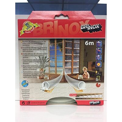 Brinox - B82550H - Przezroczysty - Silikon - Weatherstrip Brinox - B82550H - Przezroczysty - Silikon - Weatherstrip