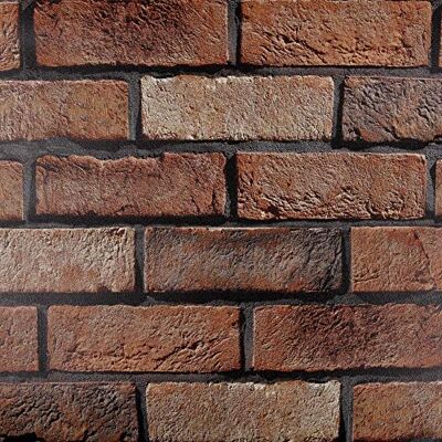 Venilia folia samoprzylepna z motywem kamiennej ściany, rustykalna tapeta imitująca cegłę, folia dekoracyjna, folia do mebli, PCW, 90 cm x 2,6 m, grubość 95µ (0,095 mm), 54943 Venilia folia samoprzylepna z motywem kamiennej ściany, rustykalna tapeta imitująca cegłę, folia dekoracyjna, folia do mebli, PCW, 90 cm x 2,6 m, grubość 95µ (0,095 mm), 54943
