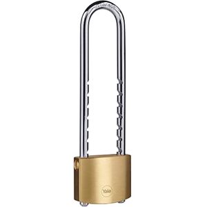 Yale Y110B/50/155/1 Kłódka Mosiężna, Regulowany Pałąk, Szerokość 50mm, do Użytku Wewnętrznego, Zabezpieczenie Szafek, Skrzynek i Plecaków, Mechanizm Zatrzaskowy, 3 Klucze, Standardowe Bezpieczeństw Yale Y110B/50/155/1 Kłódka Mosiężna, Regulowany Pałąk, Szerokość 50mm, do Użytku Wewnętrznego, Zabezpieczenie Szafek, Skrzynek i Plecaków, Mechanizm Zatrzaskowy, 3 Klucze, Standardowe Bezpieczeństw
