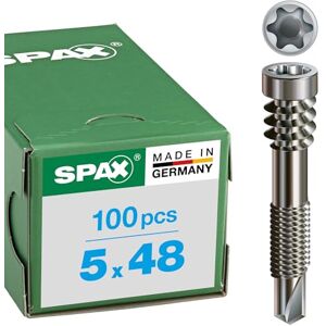 SPAX śruba profilowa 5,0 x 48 TX25 stal szlachetna A2, 100 sztuk, 557000500483 SPAX śruba profilowa 5,0 x 48 TX25 stal szlachetna A2, 100 sztuk, 557000500483