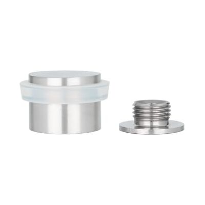 EVI Zatrzask drzwiowy - 28x21mm - Biały - Montaż na klej lub śrubę EVI Zatrzask drzwiowy - 28x21mm - Biały - Montaż na klej lub śrubę