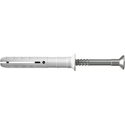 Fischer Kołki ścienne 6x30 kołki i wkręty do betonu, cegły kamiennej puli 1000 sztuk szary Fischer Kołki ścienne 6x30 kołki i wkręty do betonu, cegły kamiennej puli 1000 sztuk szary