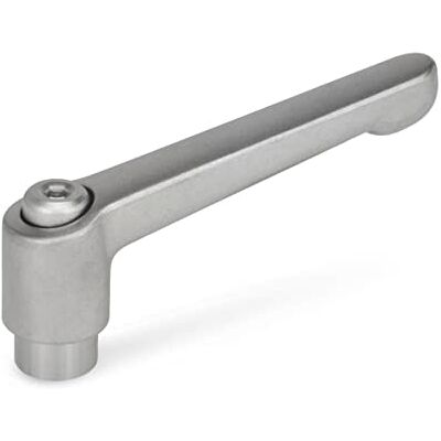 Ganter Normelemente GN 300.5-45-M6-IS dźwignia zaciskowa ze stali nierdzewnej z tuleją gwintowaną, długość uchwytu: 45 mm, gwint: M6 Ganter Normelemente GN 300.5-45-M6-IS dźwignia zaciskowa ze stali nierdzewnej z tuleją gwintowaną, długość uchwytu: 45 mm, gwint: M6