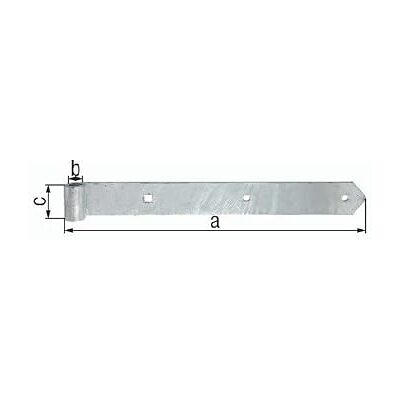 Alberts 845131 taśma sklepowa, w różnych wersjach, ocynkowana ogniowo, rolka Ø 13 mm, wymiary 400 x 40 mm, zestaw 10 sztuk Alberts 845131 taśma sklepowa, w różnych wersjach, ocynkowana ogniowo, rolka Ø 13 mm, wymiary 400 x 40 mm, zestaw 10 sztuk
