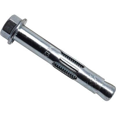 MASONMATE MAMSAM1275 Nakrętka sześciokątna tuleja kotwa M12 x 75 mm (25) śruby, srebrna MASONMATE MAMSAM1275 Nakrętka sześciokątna tuleja kotwa M12 x 75 mm (25) śruby, srebrna