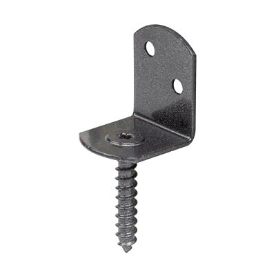 Alberts 822590 DURAVIS uchwyt ogrodzenia plecionego, czarny diament Alberts 822590 DURAVIS uchwyt ogrodzenia plecionego, czarny diament