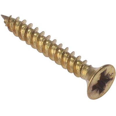 Forgefix Bargainscrews 200 Pozi frezowany z mosiądzu, CSK346E Forgefix Bargainscrews 200 Pozi frezowany z mosiądzu, CSK346E