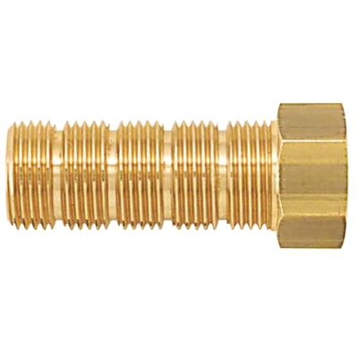 BOUTTE Boutté 2157295 podwójna złączka, mosiądz, gwint zewnętrzny na gwint wewnętrzny, 20 x 27, długość: 38 mm, kolor chromu BOUTTE Boutté 2157295 podwójna złączka, mosiądz, gwint zewnętrzny na gwint wewnętrzny, 20 x 27, długość: 38 mm, kolor chromu