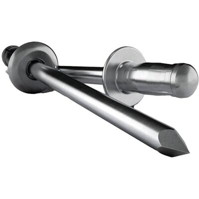 Gesipa Nity zrywalne mini opakowanie 50 sztuk (aluminium/stal 5x10, trzpień nitowy-ø 5 mm, siła ścinania 2000 N, siła ciągnąca 2800 N, łeb płaski okrągły) 1433537 Gesipa Nity zrywalne mini opakowanie 50 sztuk (aluminium/stal 5x10, trzpień nitowy-ø 5 mm, siła ścinania 2000 N, siła ciągnąca 2800 N, łeb płaski okrągły) 1433537