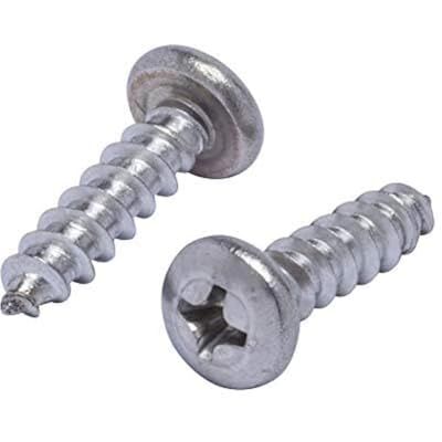 Bolt Dropper Nr 10 x 2,5 cm śruby do drewna z łbem krzyżakowym ze stali nierdzewnej (100 sztuk), 18-8 (304) stal nierdzewna klasy handlowej odporne na korozję wybierz rozmiar według Bolt Dropper Nr 10 x 2,5 cm śruby do drewna z łbem krzyżakowym ze stali nierdzewnej (100 sztuk), 18-8 (304) stal nierdzewna klasy handlowej odporne na korozję wybierz rozmiar według