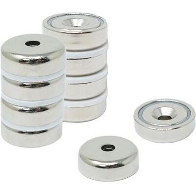 first4magnets N42 neodymowy magnes do sztuki, rękodzieła, tworzenia modeli, majsterkowania, hobby, biura i domu średnica 25 mm x 8 mm grubości x 5 mm c/zlew 26 kg ciągnięcie first4magnets N42 neodymowy magnes do sztuki, rękodzieła, tworzenia modeli, majsterkowania, hobby, biura i domu średnica 25 mm x 8 mm grubości x 5 mm c/zlew 26 kg ciągnięcie